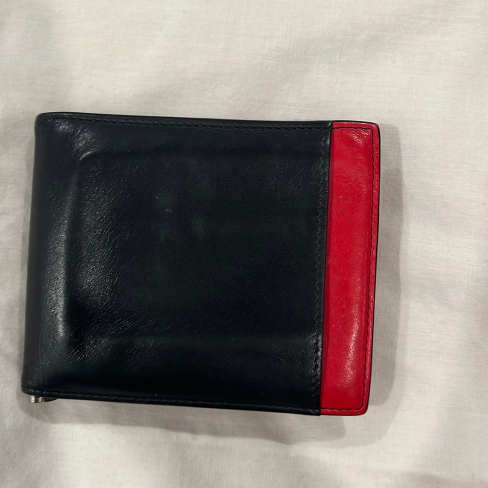Bifold wallet with $ clip
